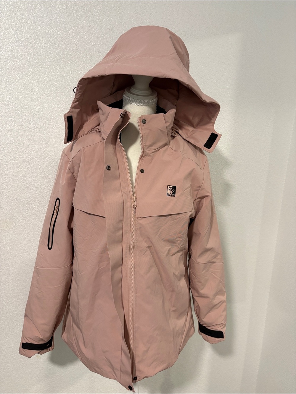 Source Unknown Dusty Rose Ski & Snow Jacket